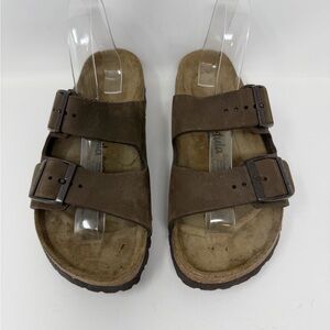 Birkenstock Betula Arizona Suede Sandals Brown Size 39 US Women’s 8, Men’s 6